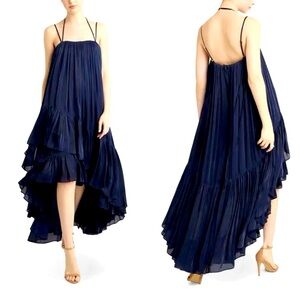 NWT Cinq a Sept Soleil Trapeze Asymmetrical Midi Dress. Women's size 8